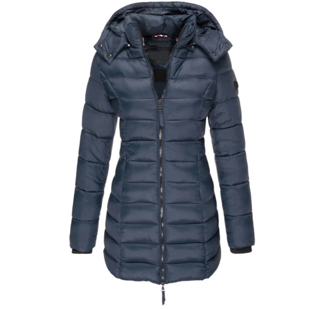 Aura - Winter jacke mit Kapuze und Reißverschluss Für Damen