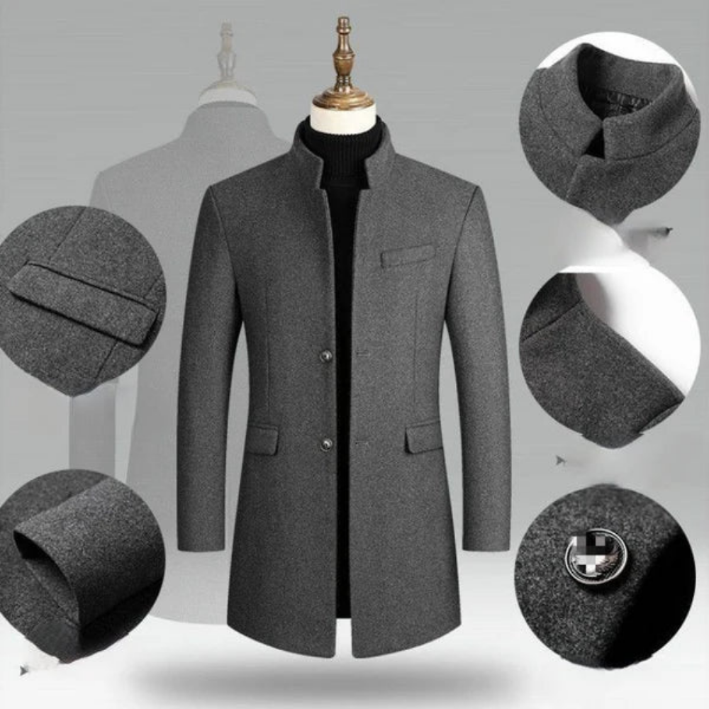 SILYAS – Der Herbstmantel aus Premium-Stoffen für Zeitlose Eleganz