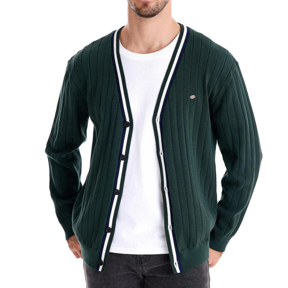 VALENTIN – Elegante Strickjacke für Herren