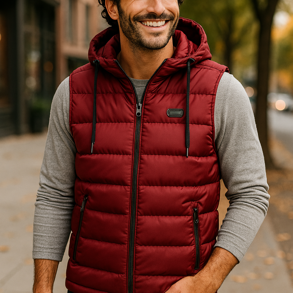 AIMÉ – Funktionale ärmellose Outdoor-Jack