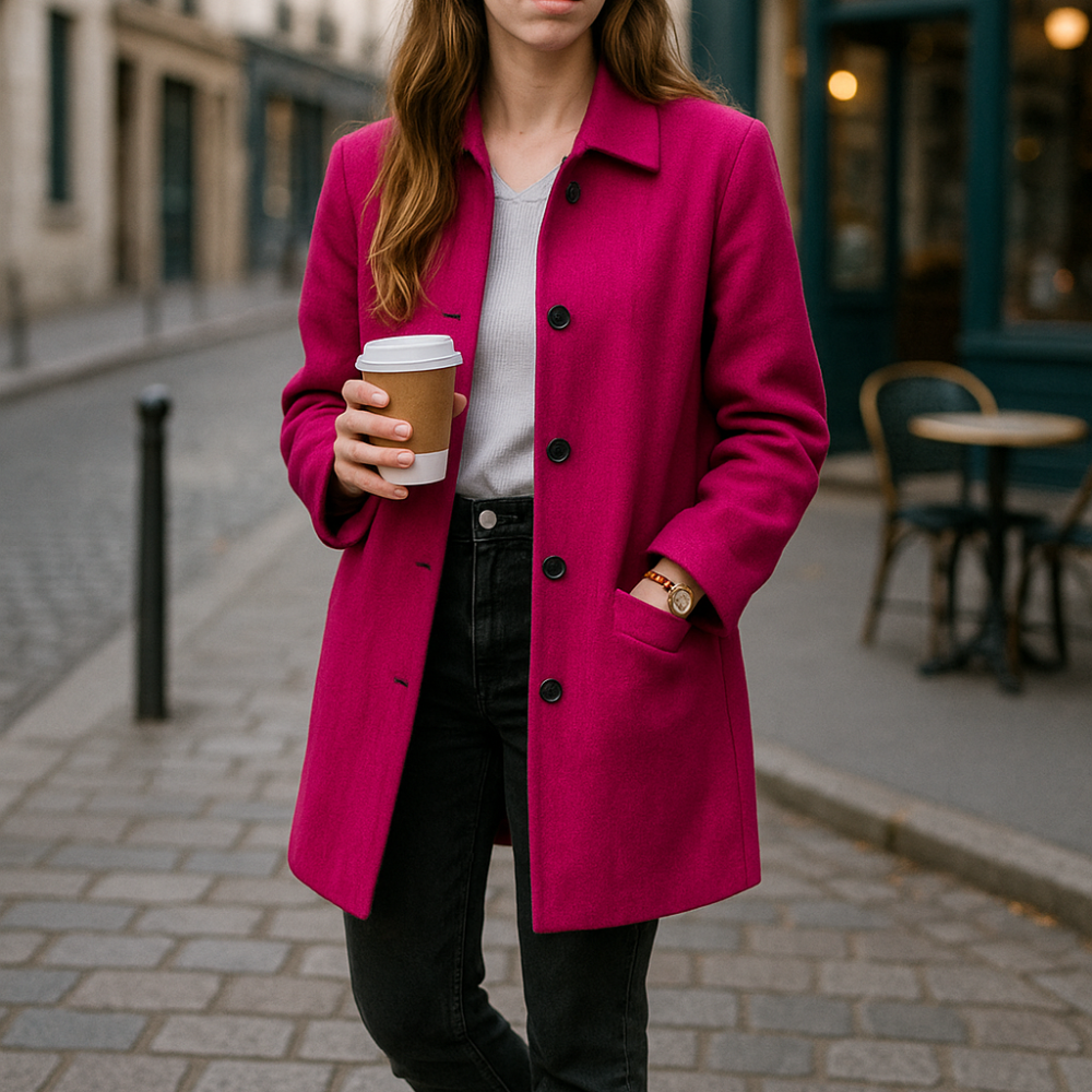 ISYS – Moderner Freizeitblazer mit Kapuze