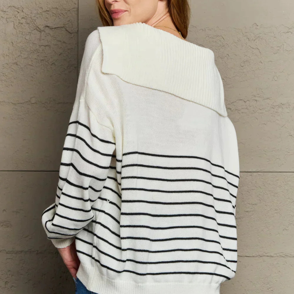 Phidielle – Pullover  Lässig Schick mit Streifen