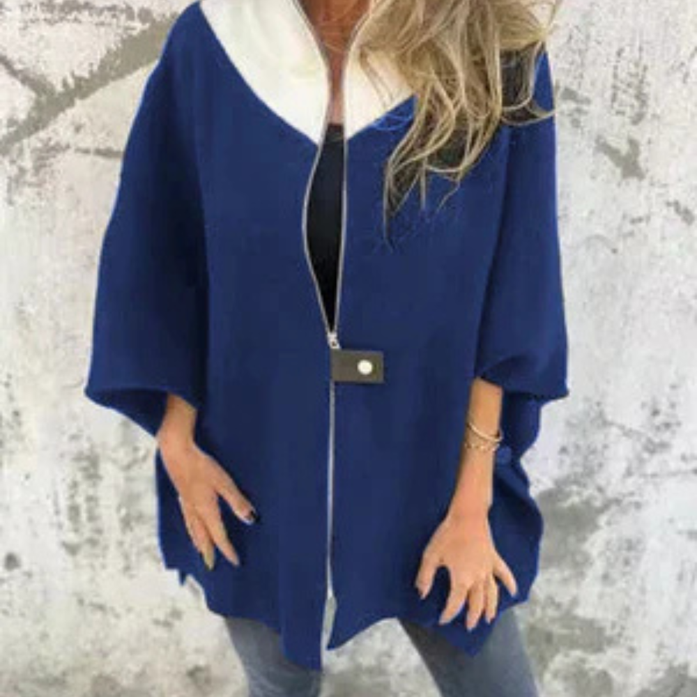 CHRISTY – Jacke mit Stehkragen & Half-Zip für modernen Stil