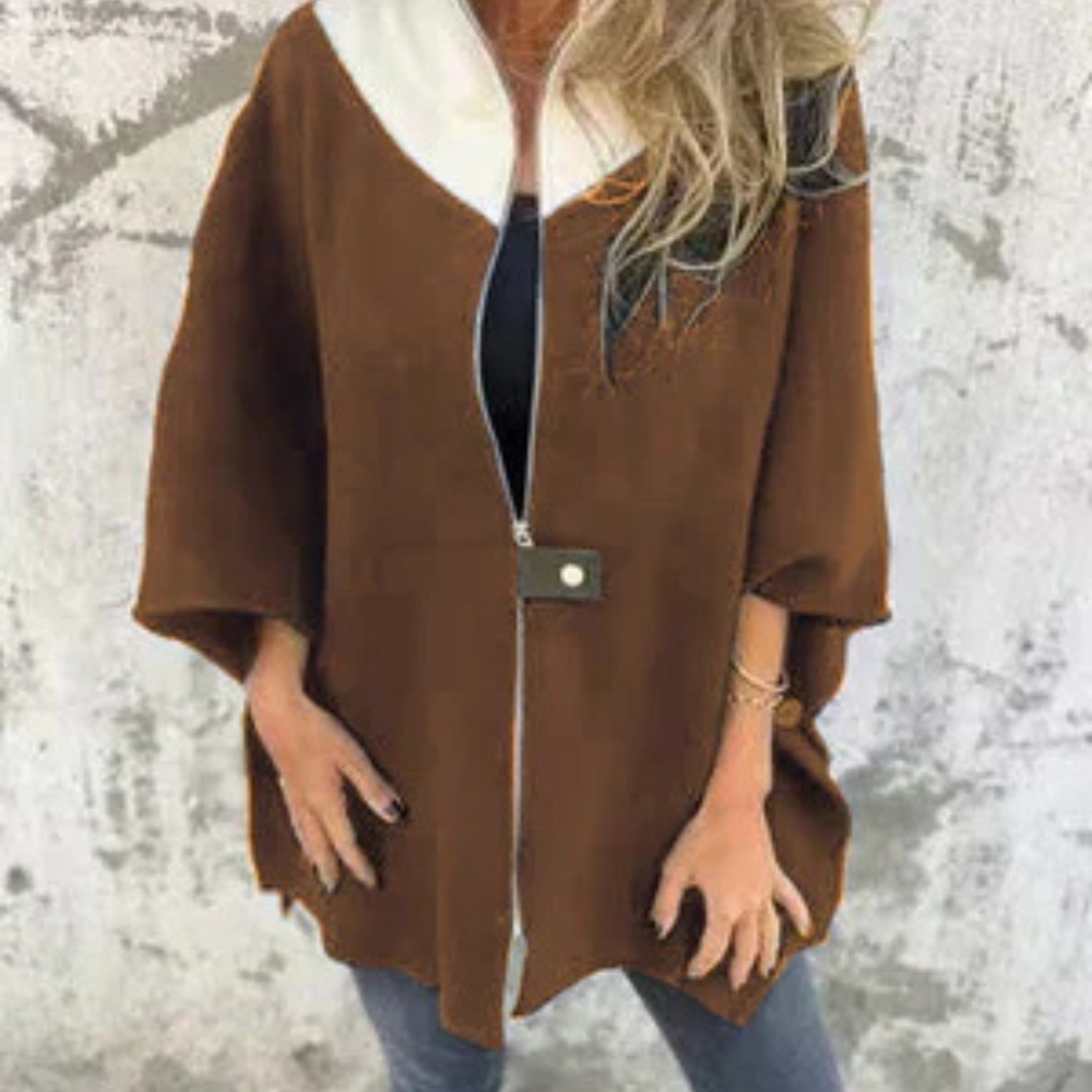 CHRISTY – Jacke mit Stehkragen & Half-Zip für modernen Stil