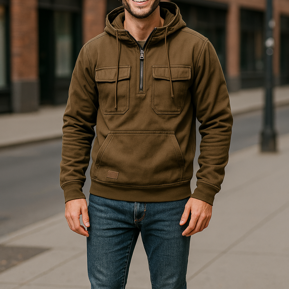 CLINTON – Robuster Tactical Hoodie für Männer