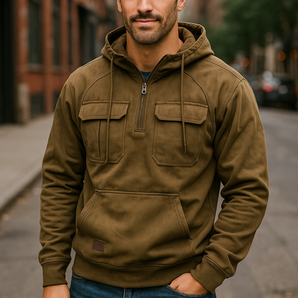 CLINTON – Robuster Tactical Hoodie für Männer