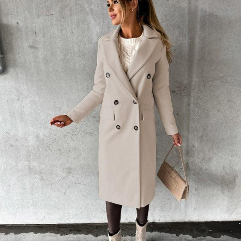 ERICA – Eleganter Damen-Mantel im City-Chic für Business und Freizeit