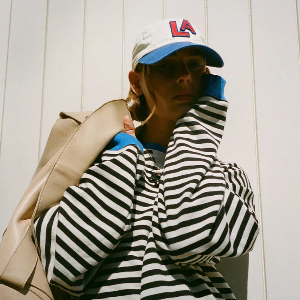 XENDA – Lässiger gestreifter Damen-Freizeitpullover für stilvollen Komfort