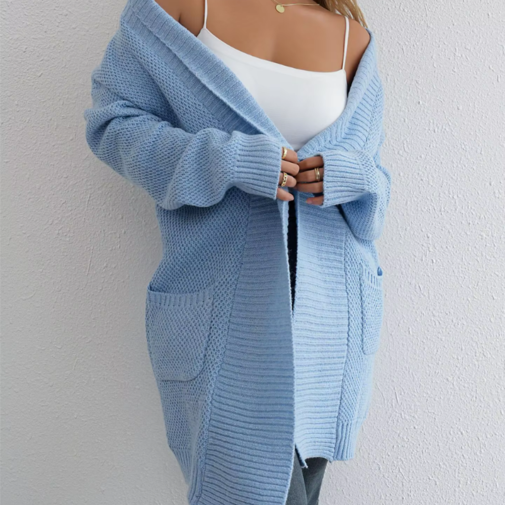 Eliara – Cardigan Schlicht Elegant in Beige