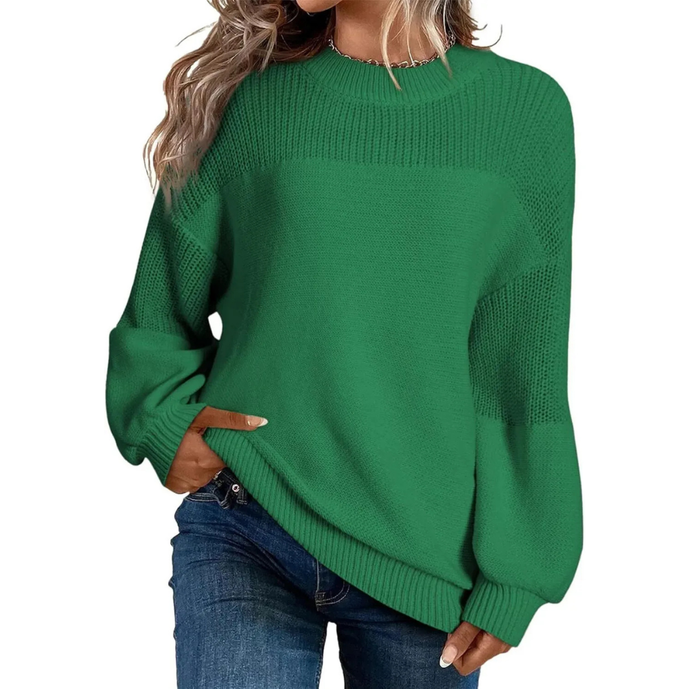 Elara - Damen-Oversize Strickpullover