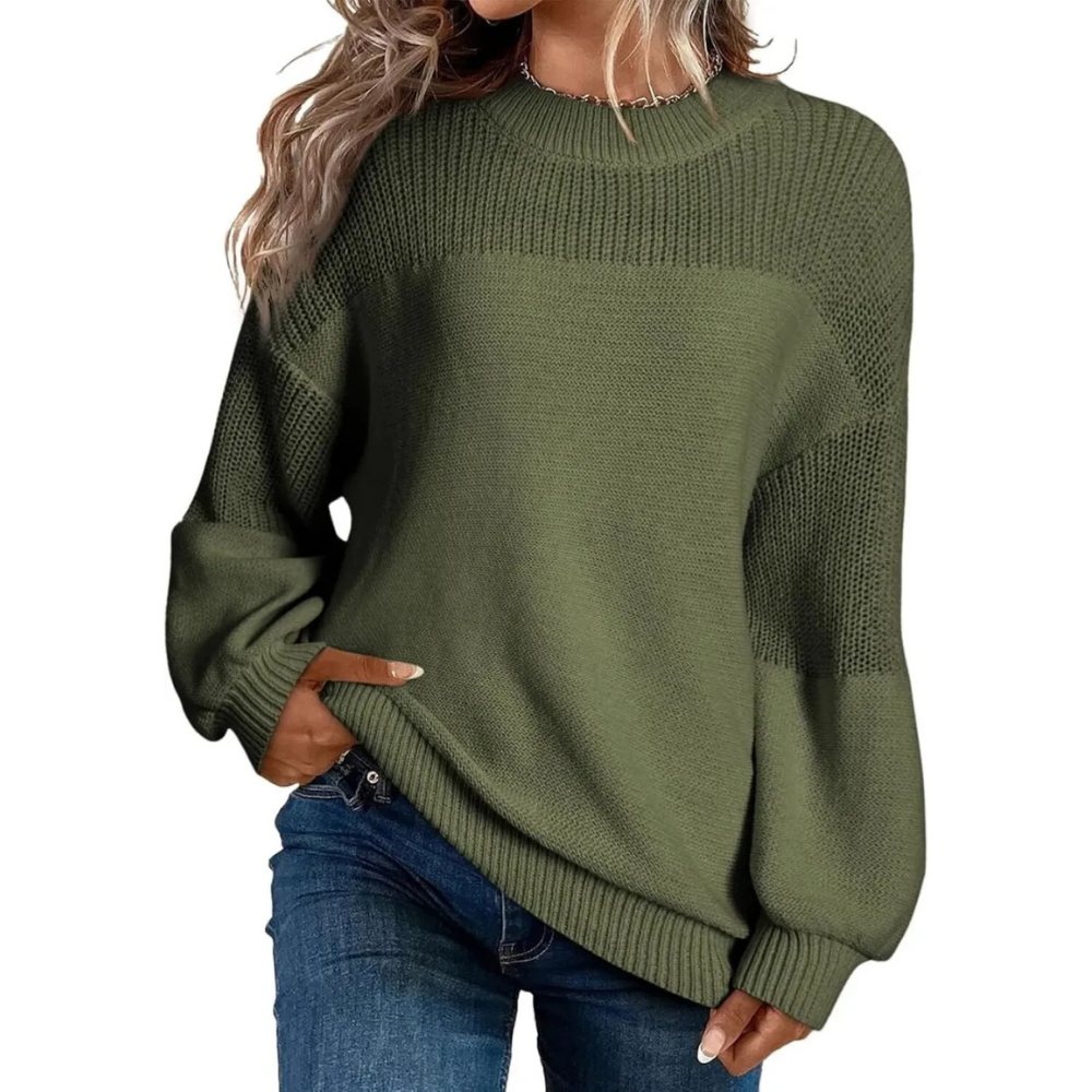Elara - Damen-Oversize Strickpullover