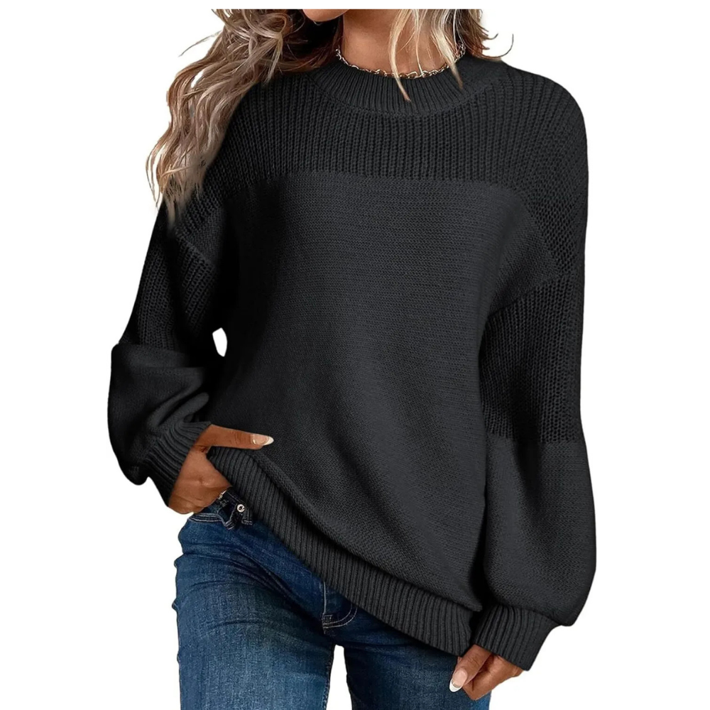 Elara - Damen-Oversize Strickpullover
