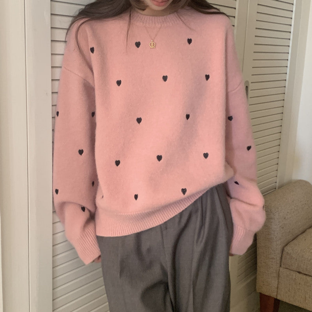 OFIA | Weicher Strick und romantisch Pullover für Damen