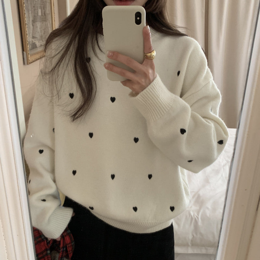 OFIA | Weicher Strick und romantisch Pullover für Damen